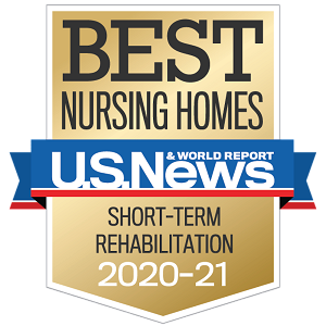 U.S. News Best Nursing Homes Short-Term Rehabilitation 2020-2021